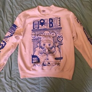 Original MilkBBi Blue/White Sweater